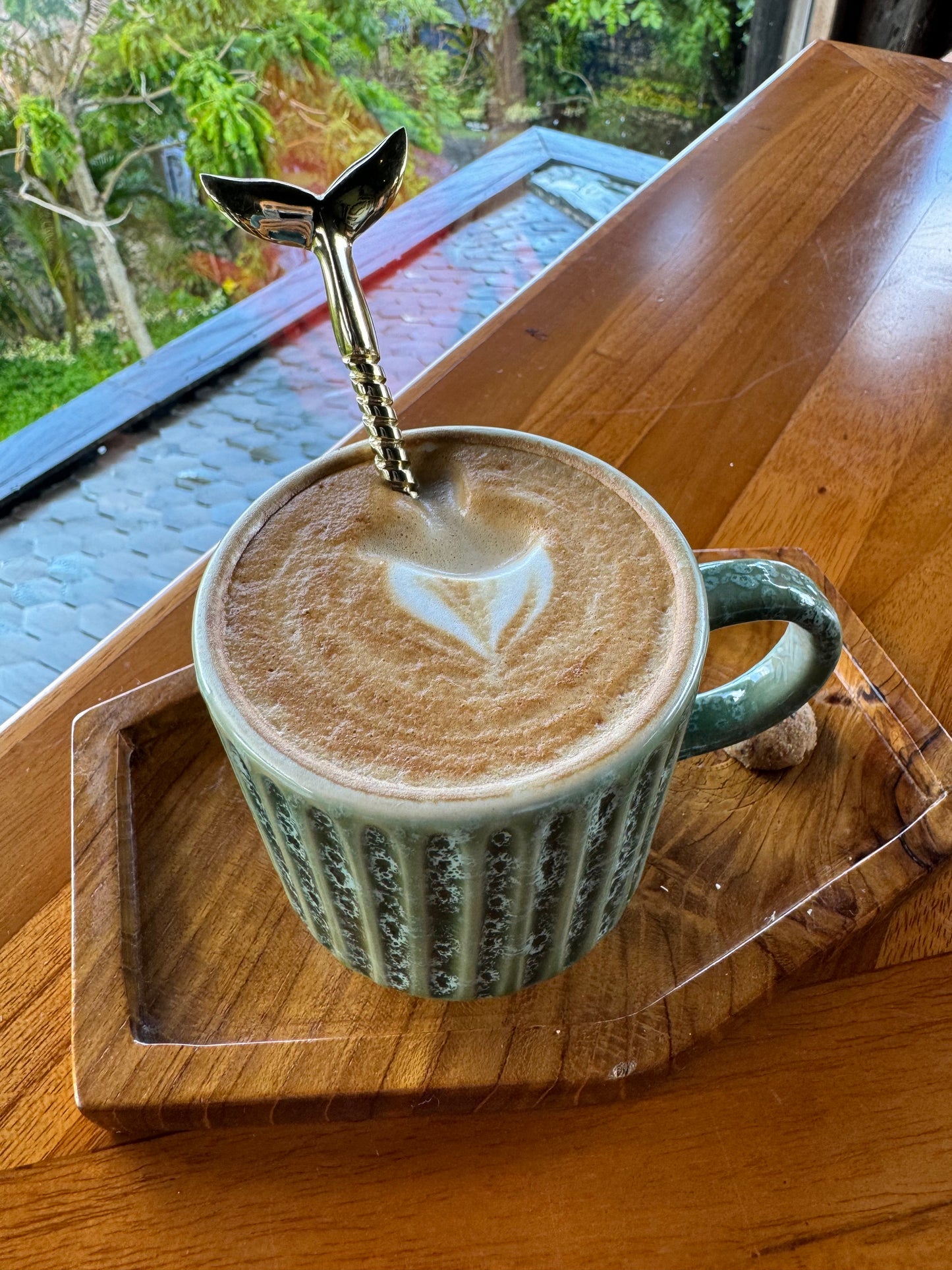 Bali koffielepel Zeemeermin "Indah"