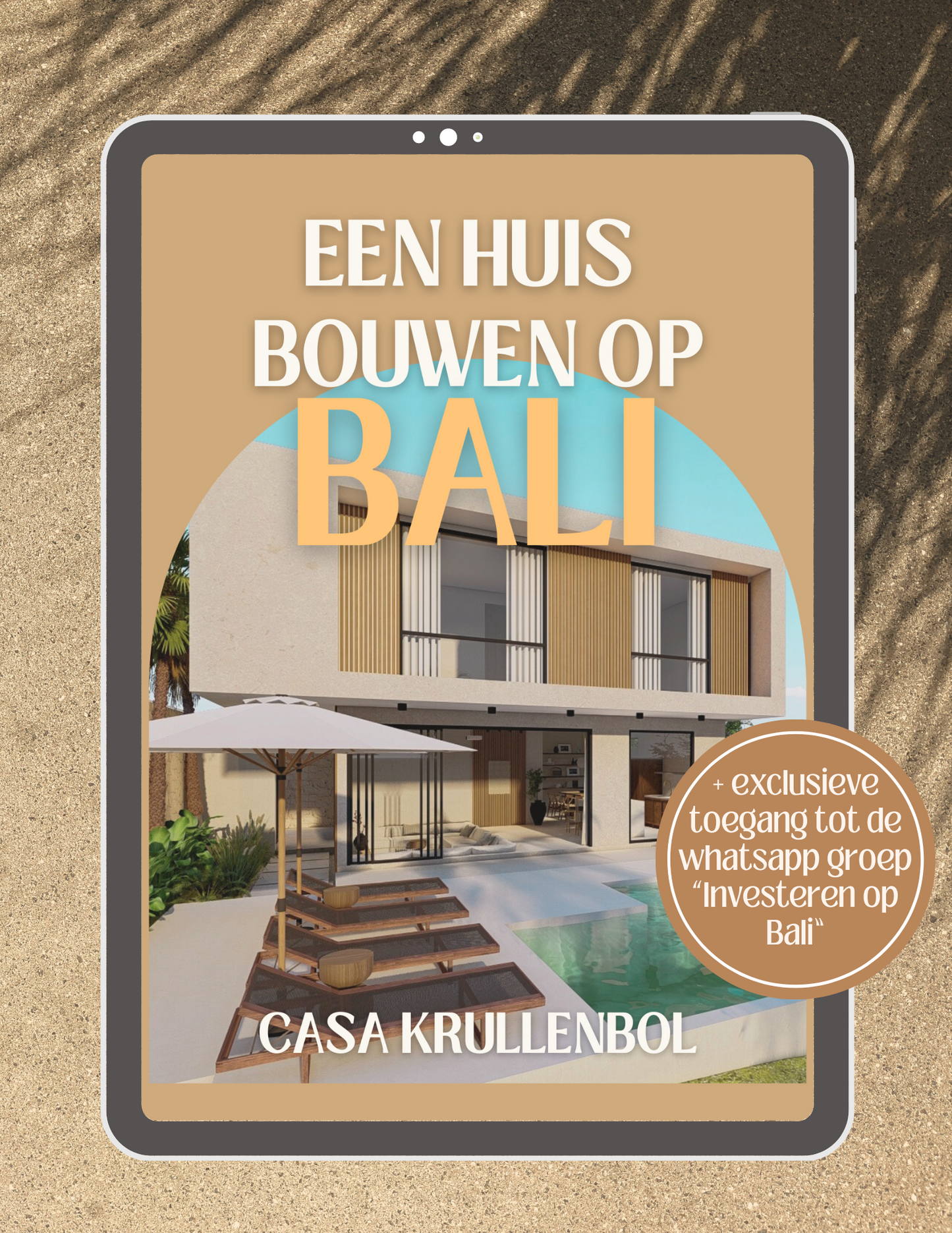 E-book ''Een huis bouwen op Bali'' + exclusieve toegang tot mijn whatsapp groep "Bouwen op Bali"