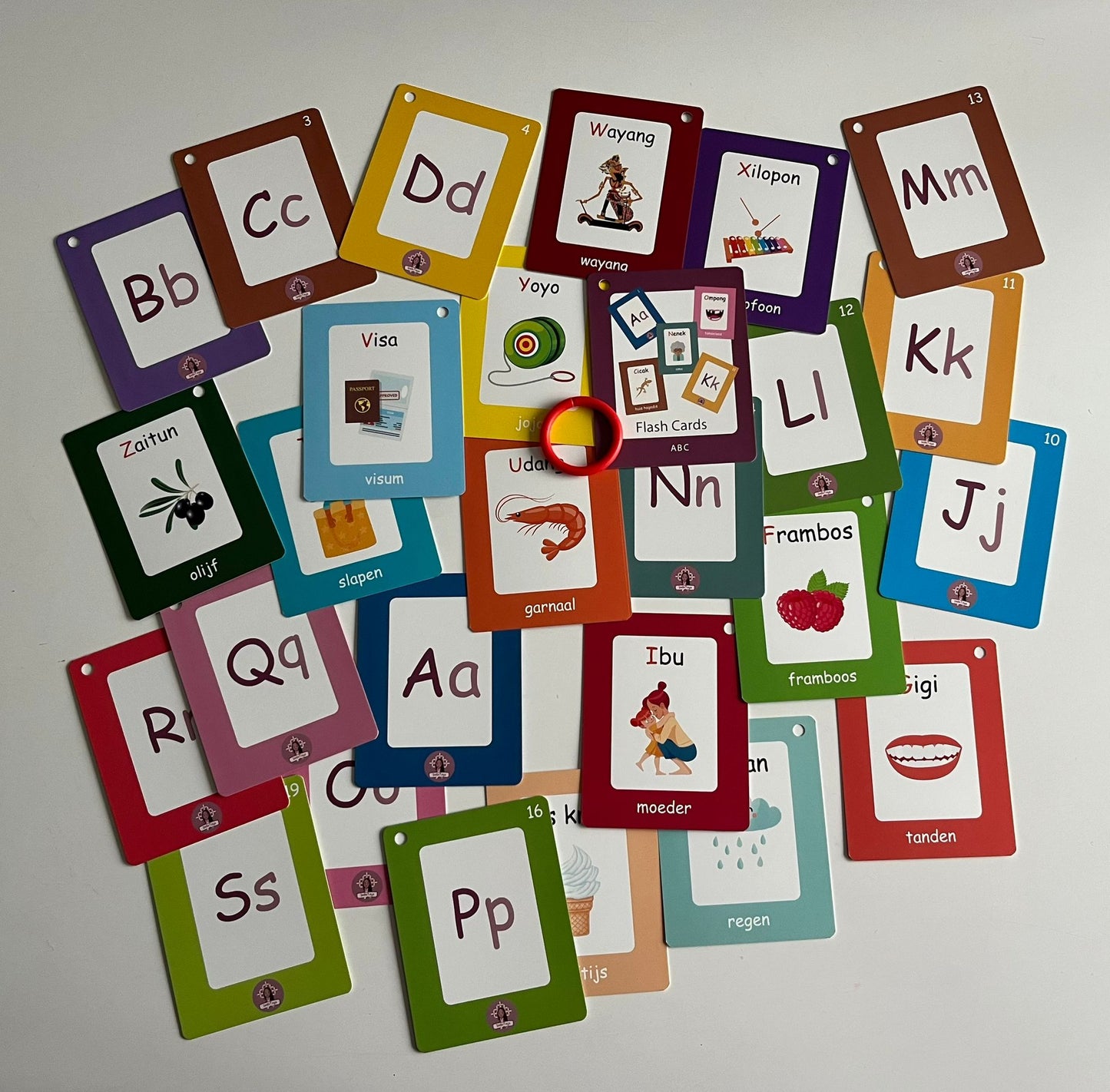 Pakket "Flashcards "123" & Flashcards "ABC" voor €22